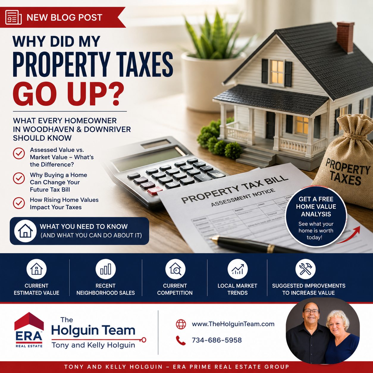 Property Taxes, Woodhaven, What is my home worth